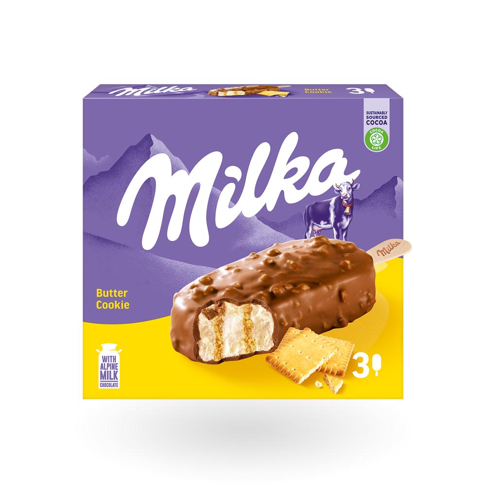 Milka Ice Cream Biscuits