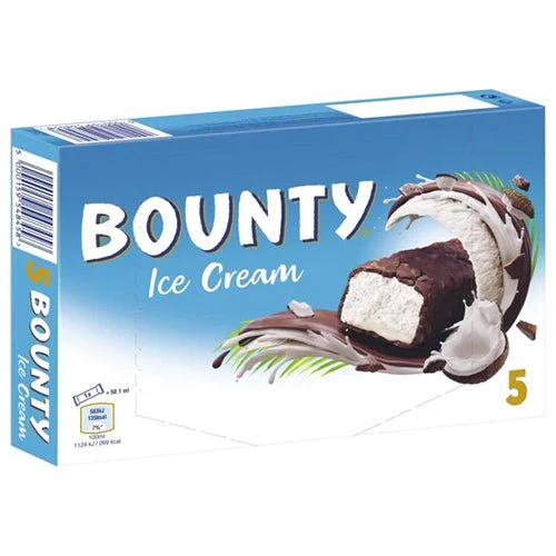 Bounty Ice Cream 5 Pack