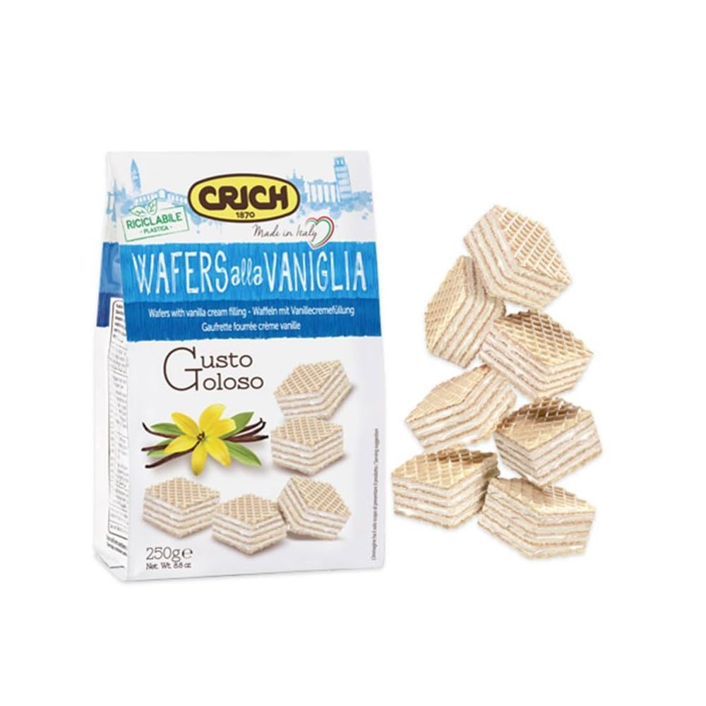Crich Vanilla Waffers