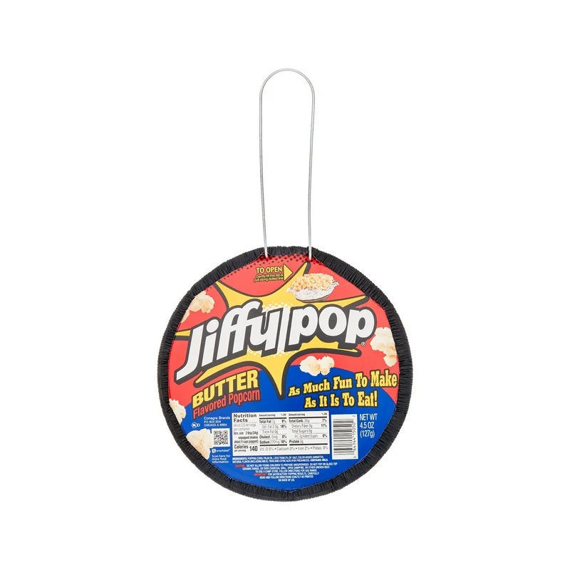 Jiffy Pop Butter Flavour Popcorn 127 Gram‏