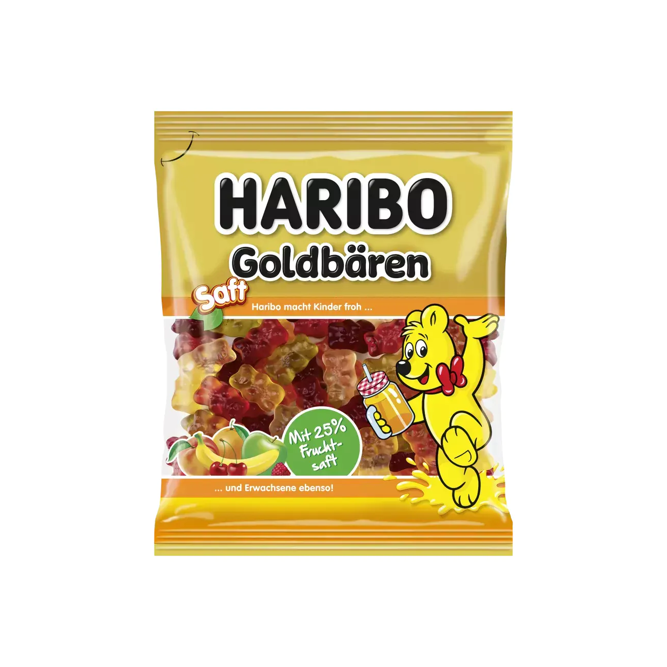 Haribo Saft Goldbaren Jelly Beans 160 G