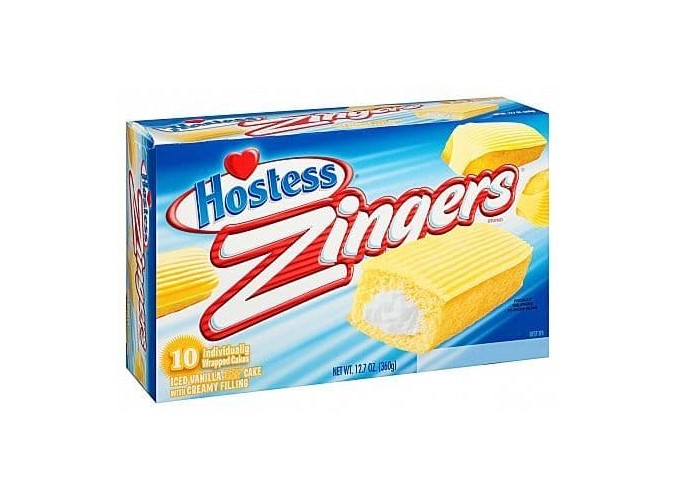 Hostess Vanilla Zingers Box Of 10 Us 9808 P