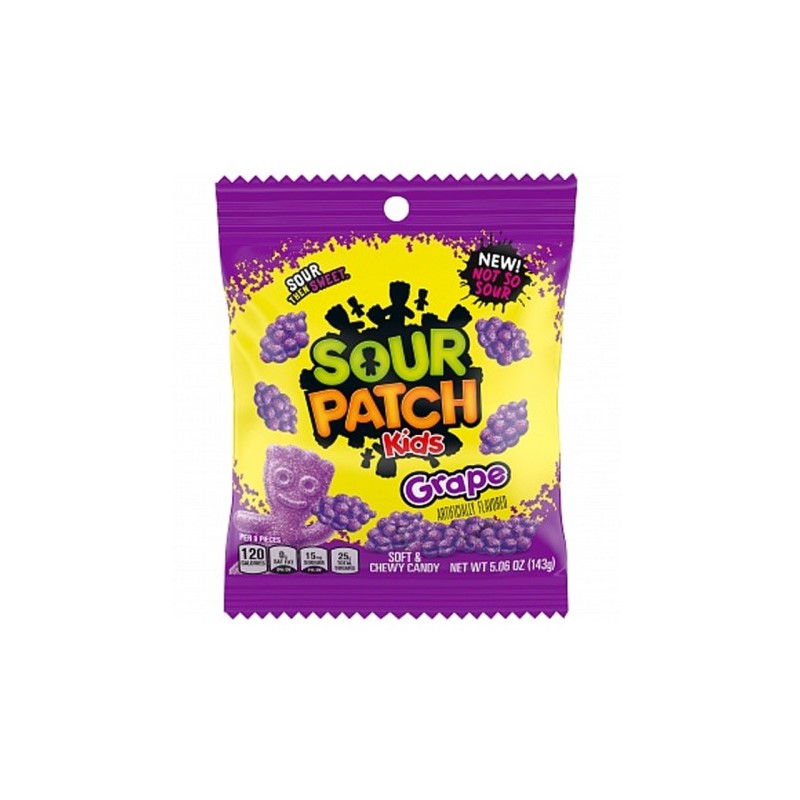 Sour Patch Grape 143 Gr