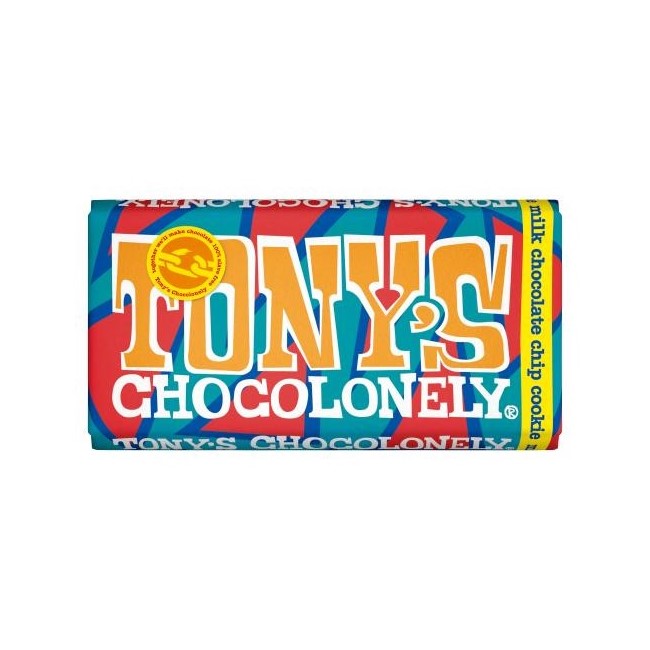 Tony's Chocolonely Milk Chocolate Chip Cookie 180g