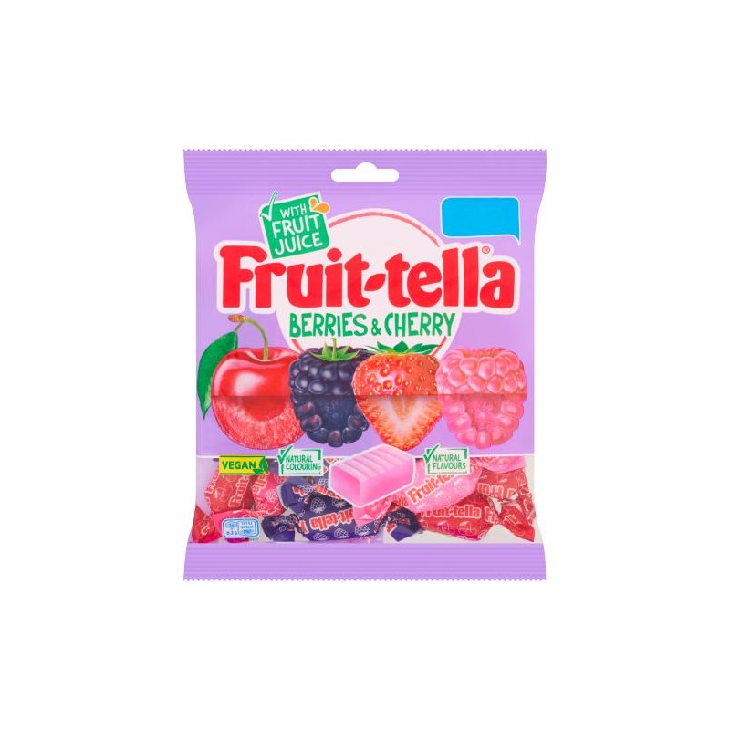 Fruit Tella Berries & Cherry