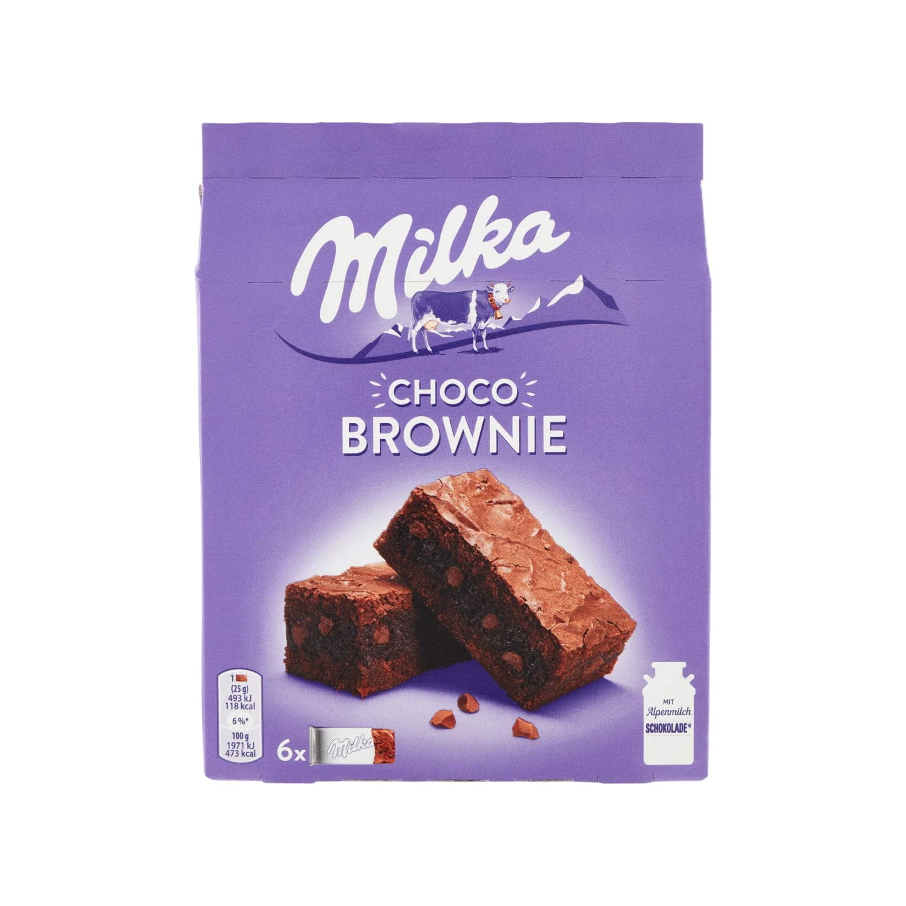 Milka Chocolate Cake 1x150g Milka Choco Brownie 150gr 6x25gr 7622210635396 38545075503330