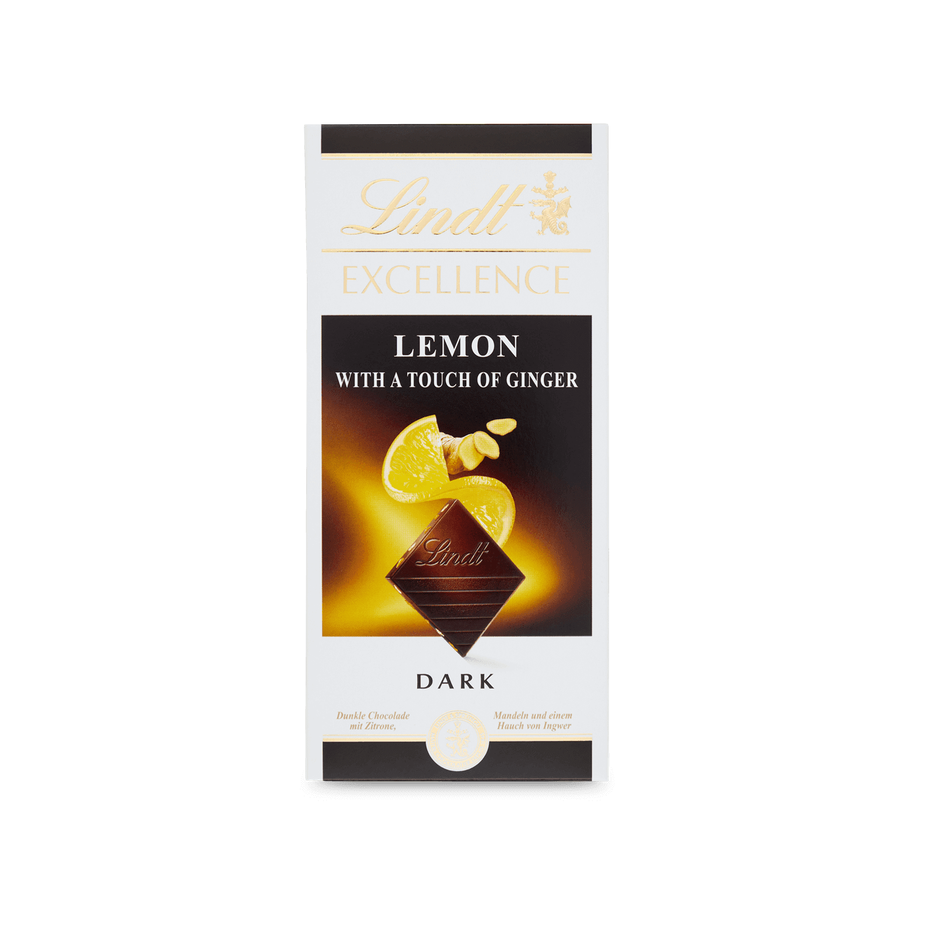 Lindt Excellence Lemon & Ginger