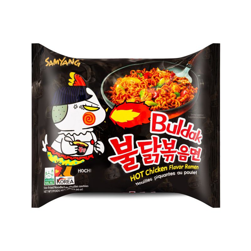 Samyang Noodles Hot Chicken 140g Stir Fried Spicy Ramen Noodle