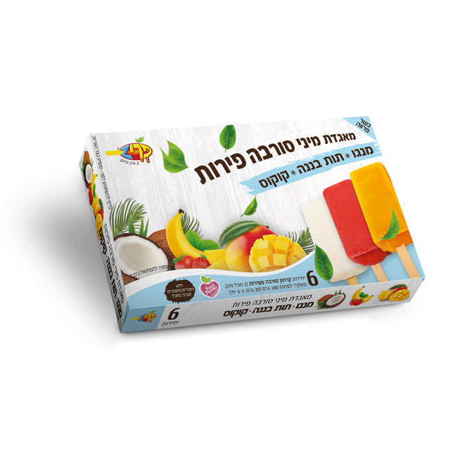 מנגו תות בננה קוקוס מאגדת