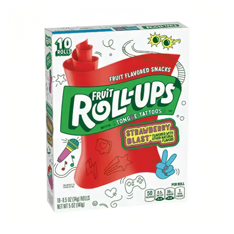 Roll Ups Strawberry Blast