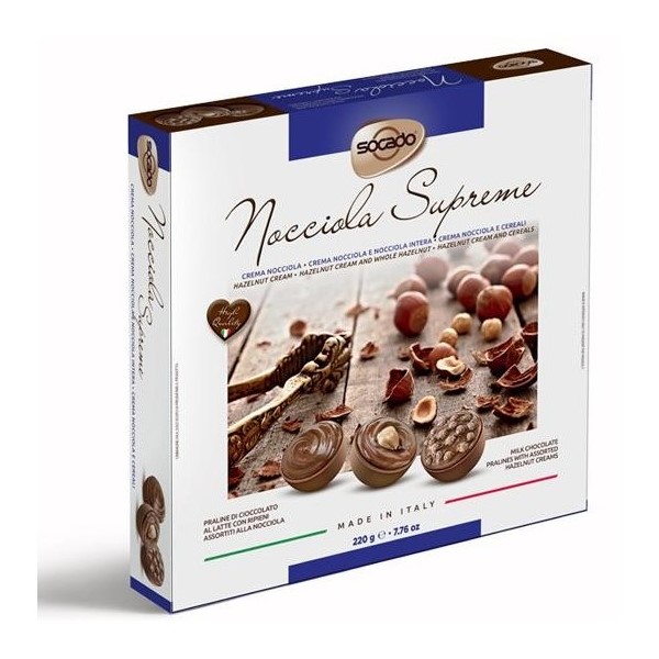 Socado Scatola Supreme Nocciola Supreme 220gr