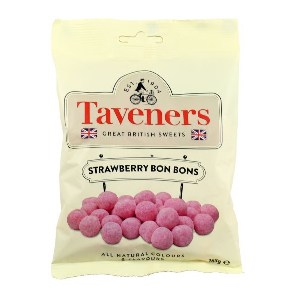 Taveners Strawberry Bonbon 165g 315721