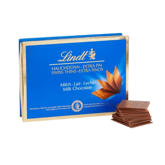 Lindt Swiss Thins Milk | לינדט דפדפים חלב