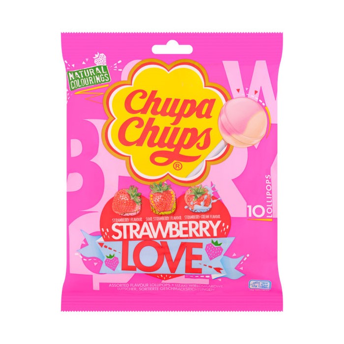 Chupa Chups Strewberry 120