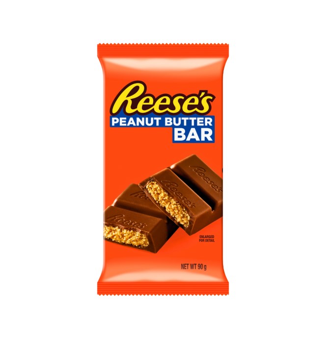 Rees'es | הרשי ריסס שוקולד חלב עם חמאת בוטנים 90 גר - ChocolateWorld
