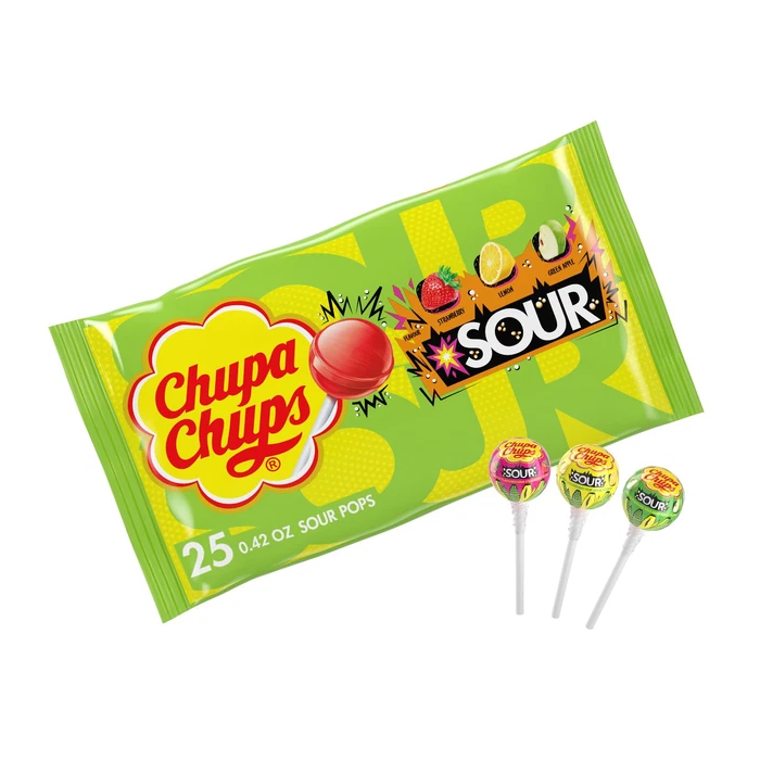 Chupa Chups Sour Lollipops Halloween Trick Or Treat