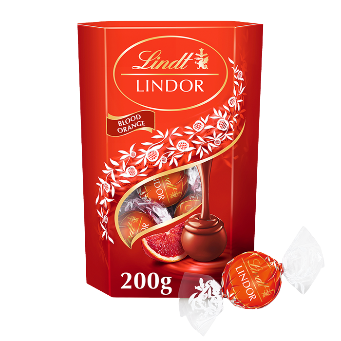 Lindor Blood Orange | לינדור תפוז דם מארז 200 גר
