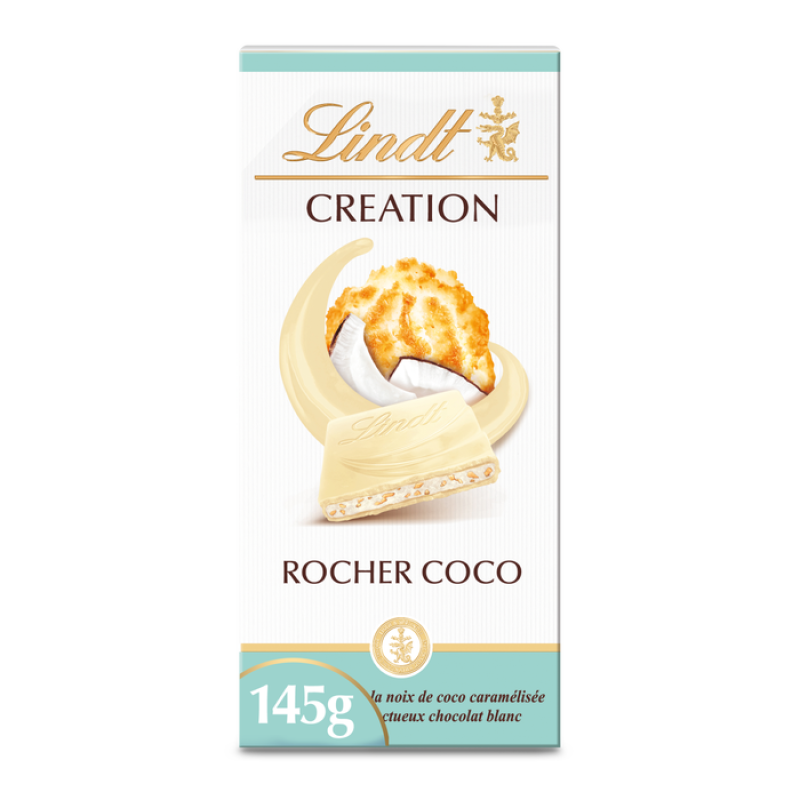 Lindt Creation White Rock Coconut | לינדט קריאיישן שוקולד לבן עם קוקוס
