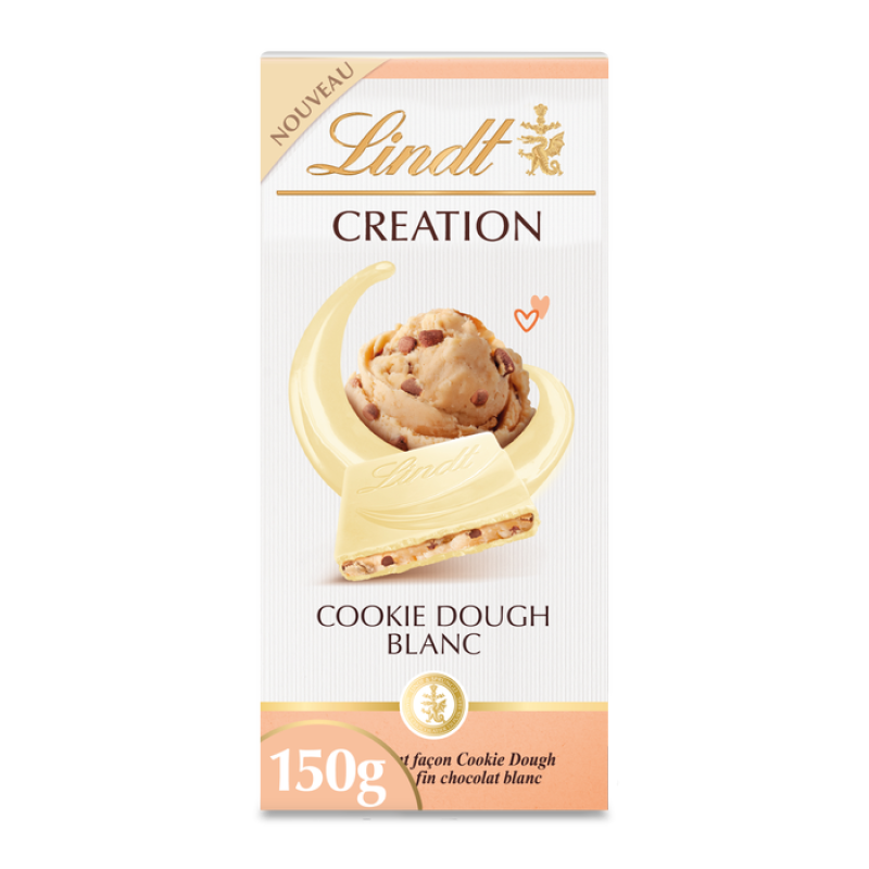 Lindt Creation White Cookie Dough | לינדט קריאיישן שוקולד לבן עם בצק עוגיות