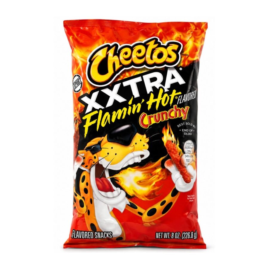Cheetos Exxxtra Flaming Hot