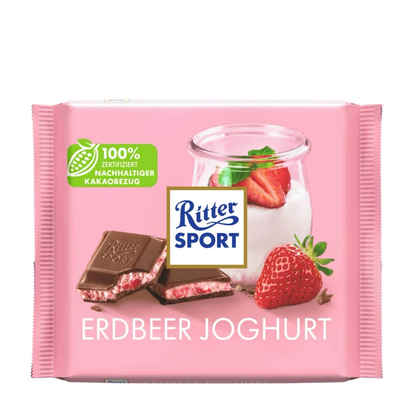 Bar Milk Strawberry Yogurt