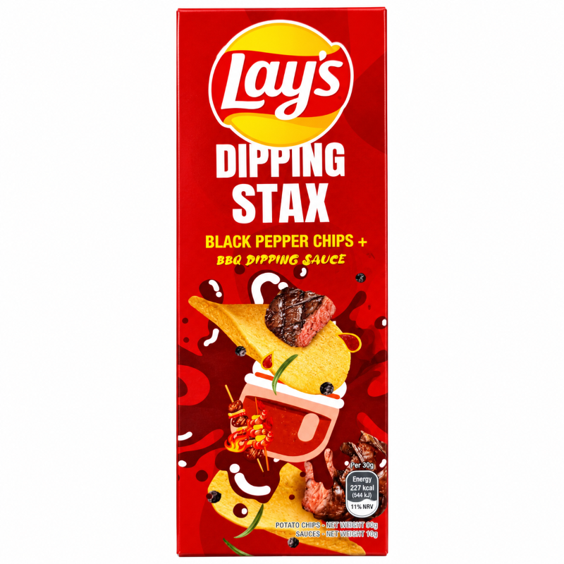 Black Pepper Chips Bbq Dipping Sauce